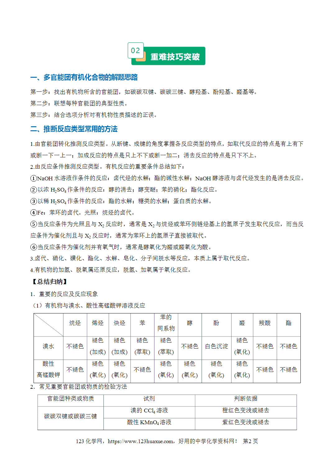 【学案+练习】2026年高考化学二轮复习重难点练习19多官能团有机物的结构与性质专练全国通用解析版
