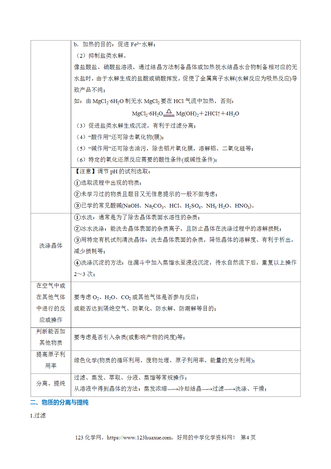 【学案+练习】2026年高考化学二轮复习重难点练习13化工生产中物质转化条件的控制专练全国通用解析版 【学案+练习】2026年高考化学二轮复习重难点练习13化工生产中物质转化条件的控制专练全国通用解析版