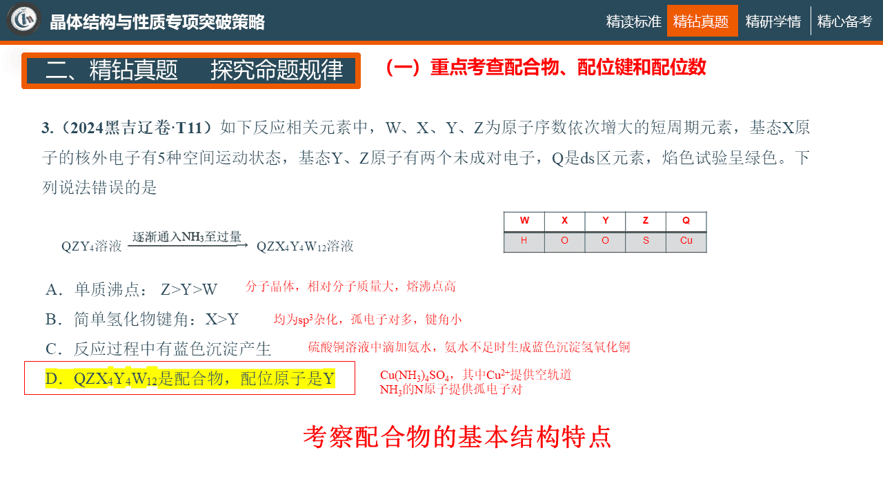专家讲座课件《选择性必修2第三章“晶体结构与性质”高考化学二轮复习备考策略》-麻城一中林飞合 专家讲座课件《选择性必修2第三章“晶体结构与性质”高考化学二轮复习备考策略》-麻城一中林飞合