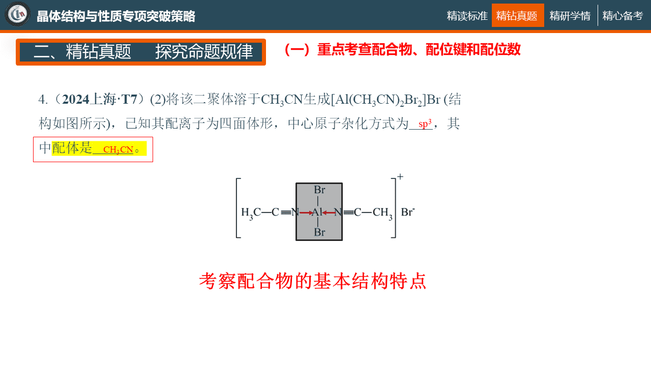 专家讲座课件《选择性必修2第三章“晶体结构与性质”高考化学二轮复习备考策略》-麻城一中林飞合 专家讲座课件《选择性必修2第三章“晶体结构与性质”高考化学二轮复习备考策略》-麻城一中林飞合