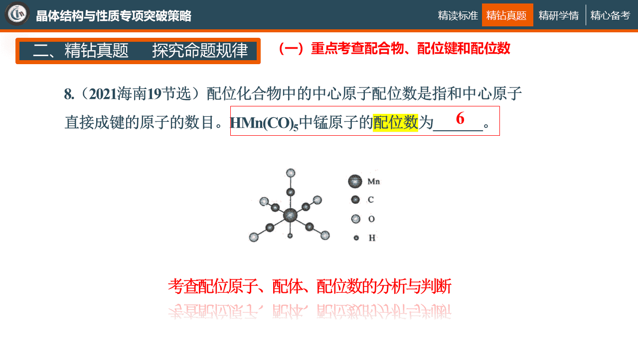 专家讲座课件《选择性必修2第三章“晶体结构与性质”高考化学二轮复习备考策略》-麻城一中林飞合 专家讲座课件《选择性必修2第三章“晶体结构与性质”高考化学二轮复习备考策略》-麻城一中林飞合