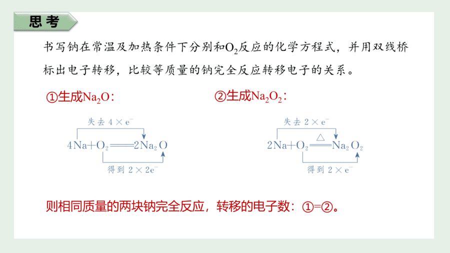 2025年秋人教版高中化学必修一第2章海水中的重要元素第1节第1课时《活泼的金属单质——钠、钠的氧化物》PPT教学课件