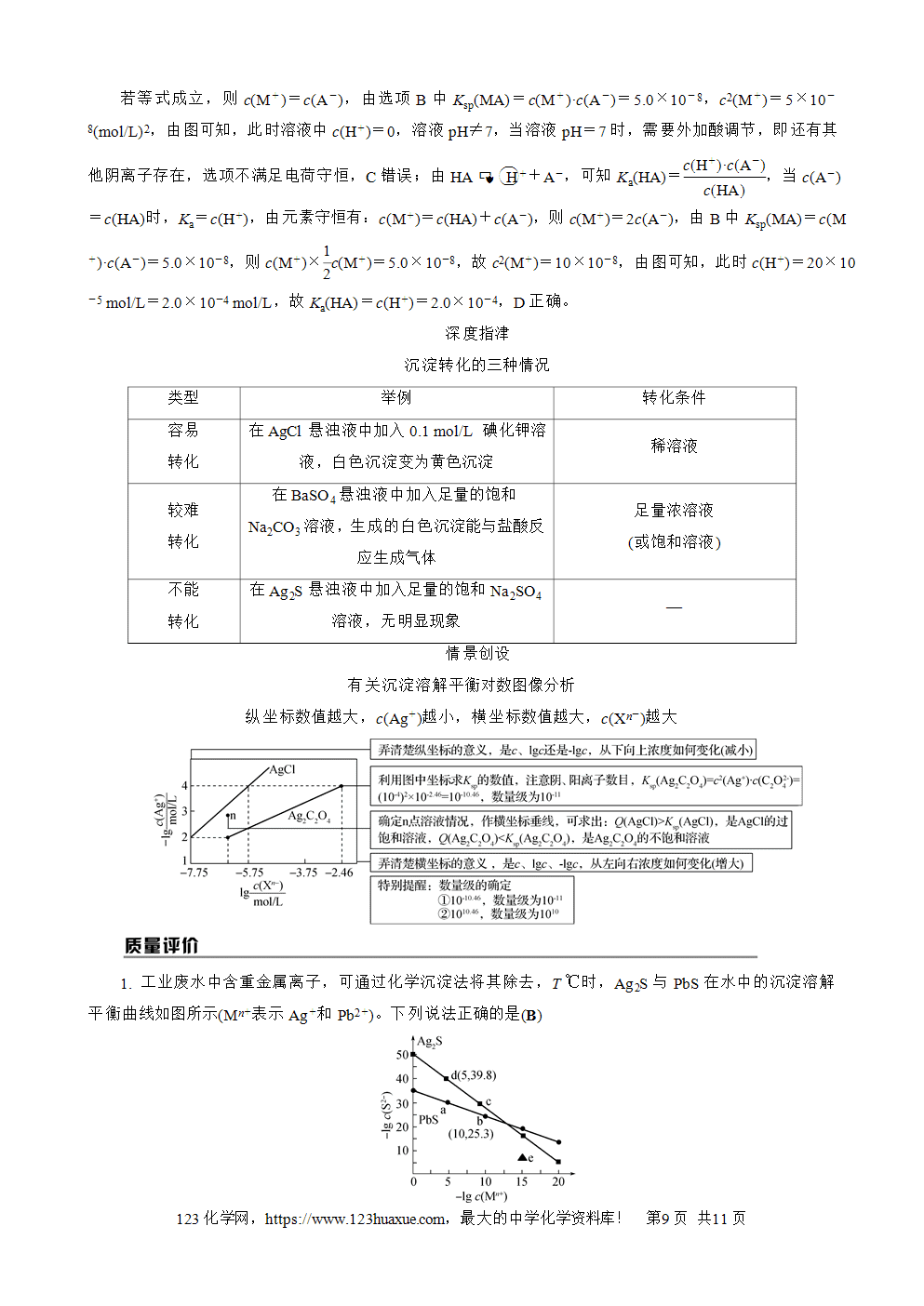 南方凤凰台2026苏教版高考化学一轮复习导学案大单元7第25讲难溶电解质的溶解平衡word版含答案解析
