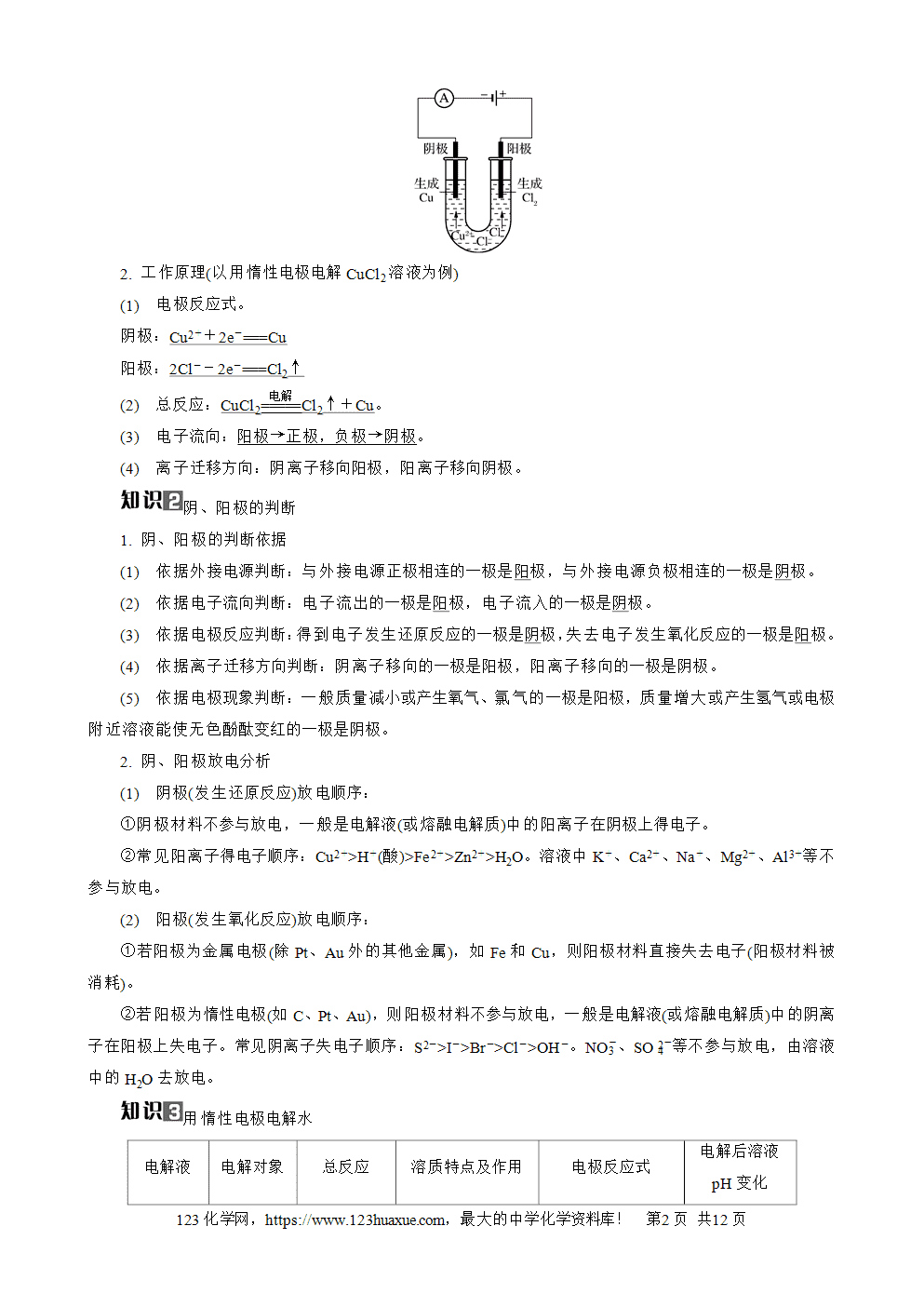 南方凤凰台2026苏教版高考化学一轮复习导学案大单元5第19讲电解池及其应用word版含答案解析