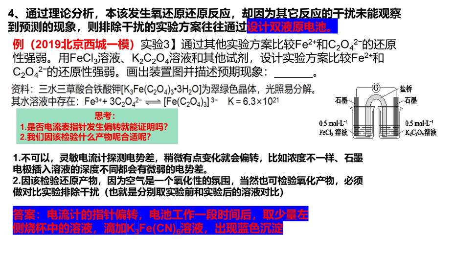 【优质PPT课件】2023届高考化学综合实验专题复习课件《探究实验》共48张PPT