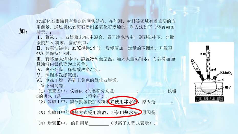 【专题讲座】2022年高考甲乙卷化学实验试题分析及2023年复习备考策略指导课件
