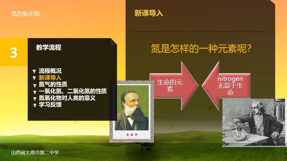 【说播课】全国高中化学说课大赛《氮的氧化物》太原市第二中学崔建芬
