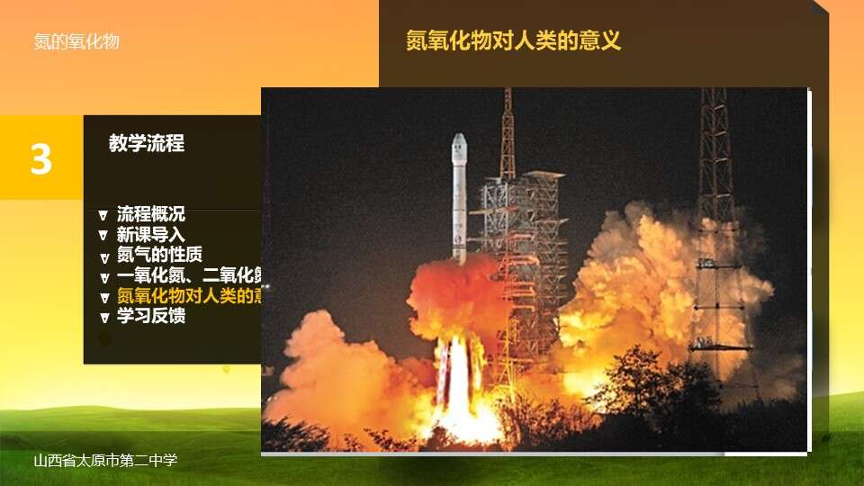 【说播课】全国高中化学说课大赛《氮的氧化物》太原市第二中学崔建芬