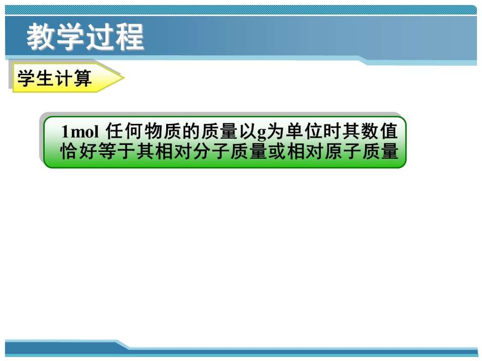 【说播课】全国高中化学说课大赛 （课件）课题：物质的量的单位——摩尔（山西省实验中学 徐少飞）