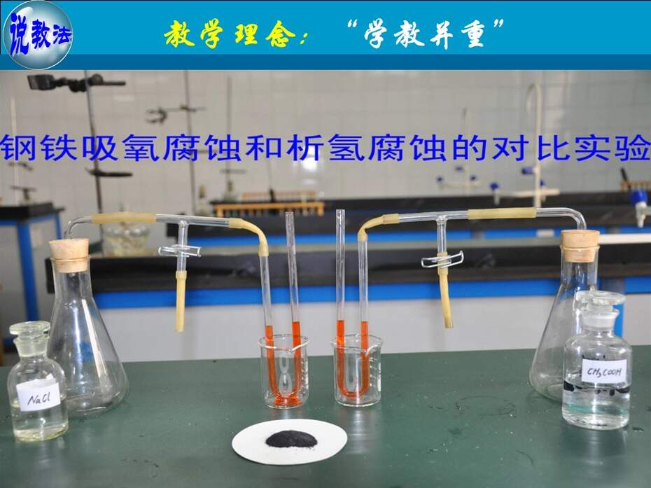 【教学设计+说播课课件】《金属的电化学腐蚀与防护》甘肃省兰州第一中学刘跟信