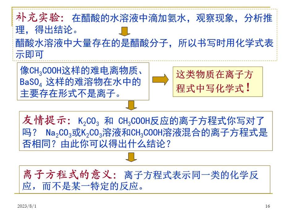 【说课稿+说播课课件】《离子反应》福建漳州实验中学  李柱凯 