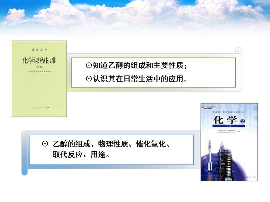 【说课课件】全国高中化学优质课竞赛《乙醇》河南省安阳市一中 徐东晓