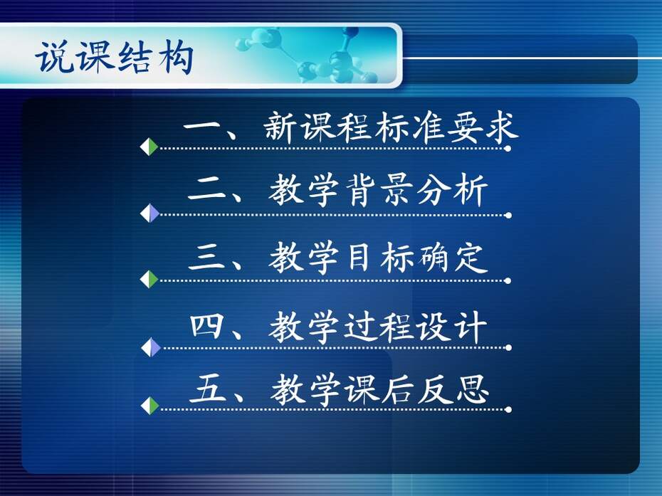 【说课稿+说课课件+教学设计】全国高中化学优质课竞赛《有机合成》天津市耀华中学王健伟
