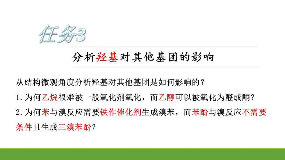 基于认知模型建构的大概念教学——以“有机物分子中基团间相互作用”的教学为例 全套教学资料下载
