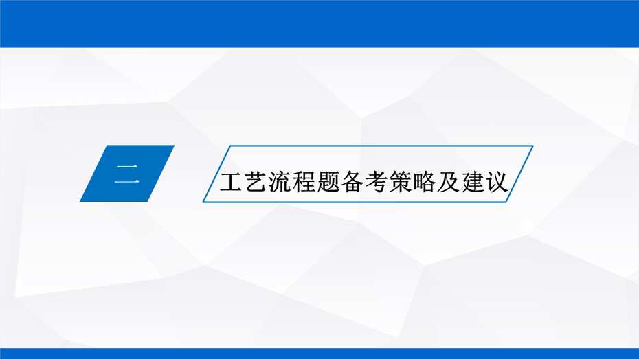 说播课-名师说高考系列《化学工艺流程试题》说课视频及课件下载