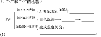 【导学案】2024年高考化学一轮复习学案第16讲 铁盐、亚铁盐及相互转化 word版含答案解析
