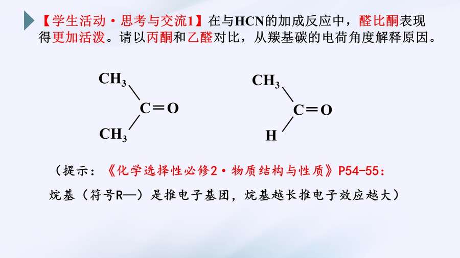 【课件+学案】2024高考化学二轮复习《电子效应在有机试题中的应用》3.4上课版武汉二中熊林