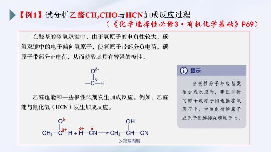 【课件+学案】2024高考化学二轮复习《电子效应在有机试题中的应用》3.4上课版武汉二中熊林