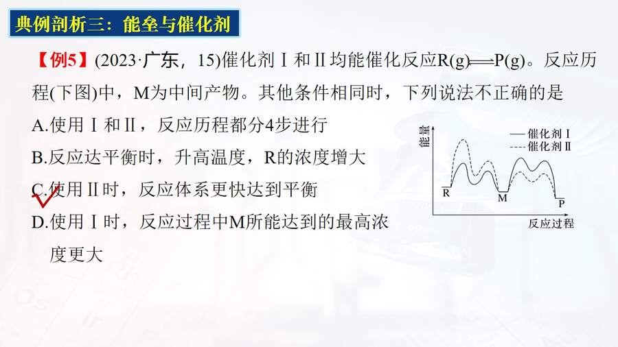 【课件】《会当凌绝顶 一览众山小》突破能垒变化图像题-2025高考化学二轮复习精品小专题课件
