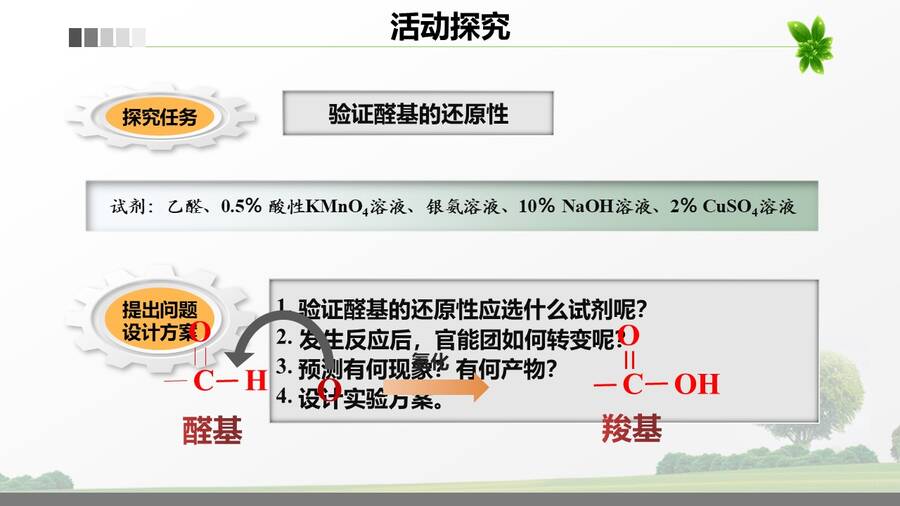 优质课课件下载《醛酮的化学性质》山东聊城市第一实验学校侯雪梅