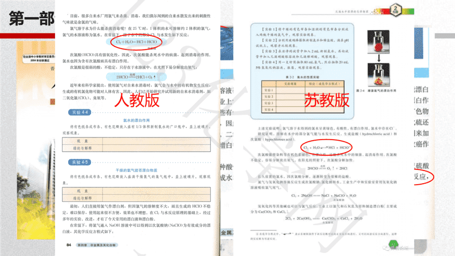 【说播课】第八届全国高中化学实验创新说课大赛-看得见的可逆反应-氯气与水反应