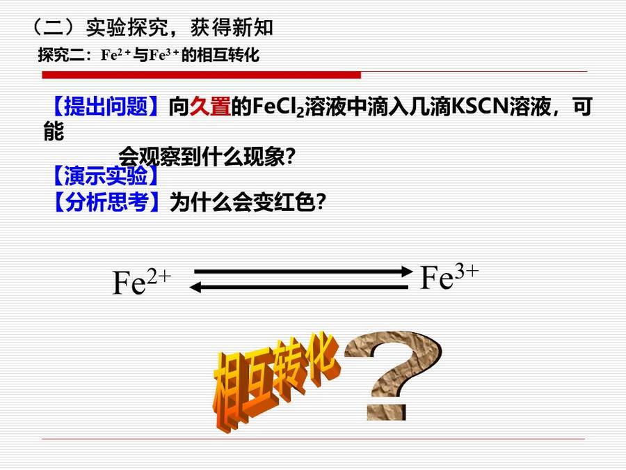 【说播课】全国高中化学说课大赛说课课题《铁的重要化合物》海南华侨中学 成新宇