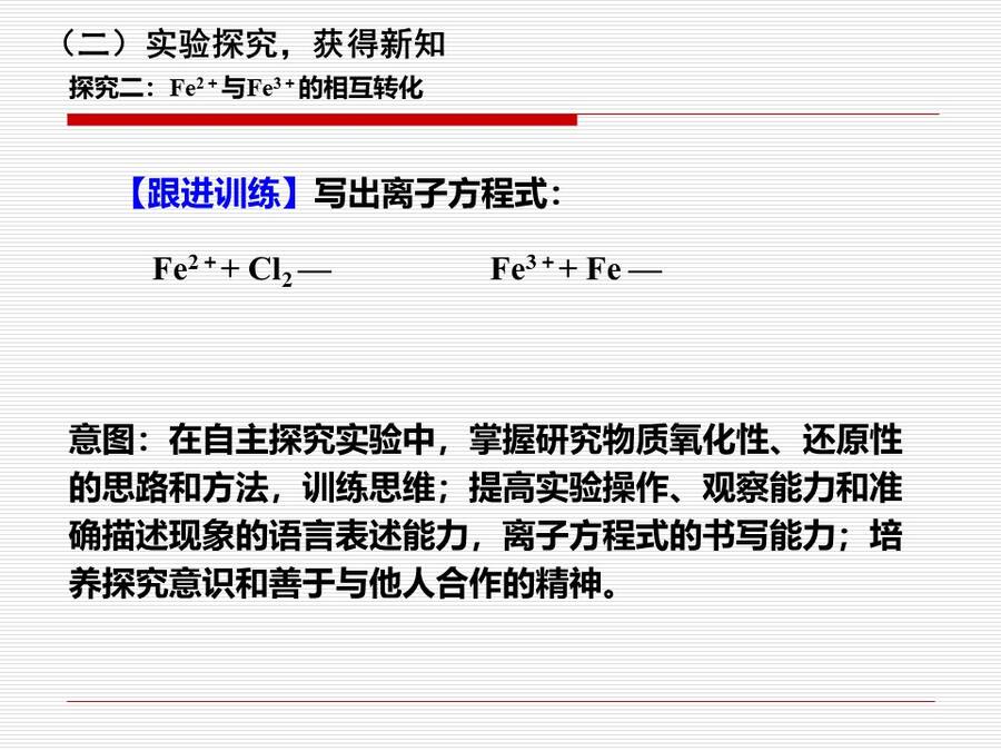 【说播课】全国高中化学说课大赛说课课题《铁的重要化合物》海南华侨中学 成新宇