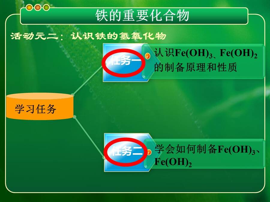 【说播课】全国高中化学说课大赛说课课题《铁的重要化合物》四川省南充高级中学 左志红