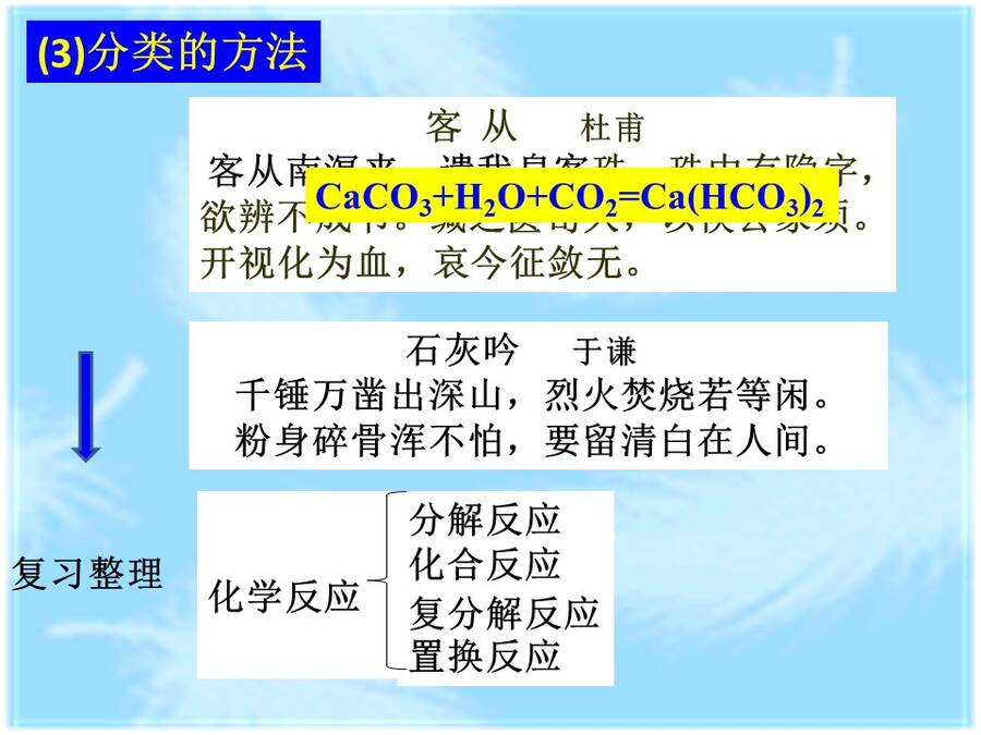 【说播课】全国高中化学说课大赛说课课题《物质的分类》兰州市西北师大附中 汪莉