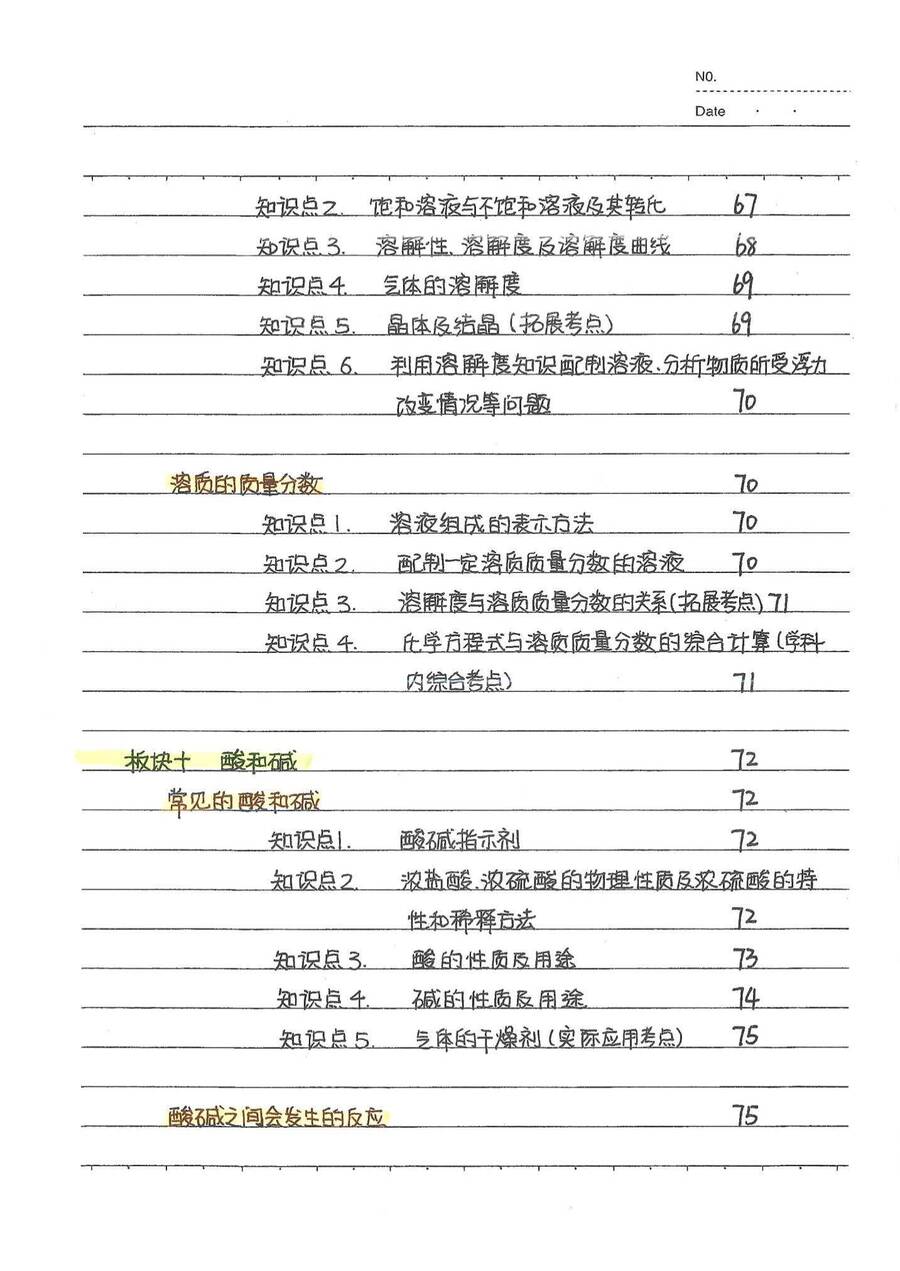 【精品】初中九科学霸笔记（中考状元笔记）共9份pdf文件汇总下载