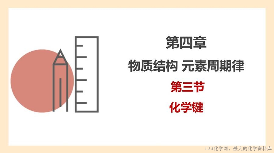 2025年秋季高中化学人教版必修一优质课件4.3《化学键》