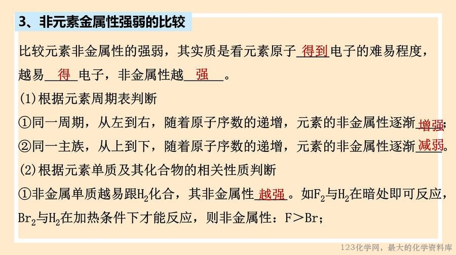 2025年秋季高中化学人教版必修一优质课件4.2.2《元素周期表和周期律的应用》