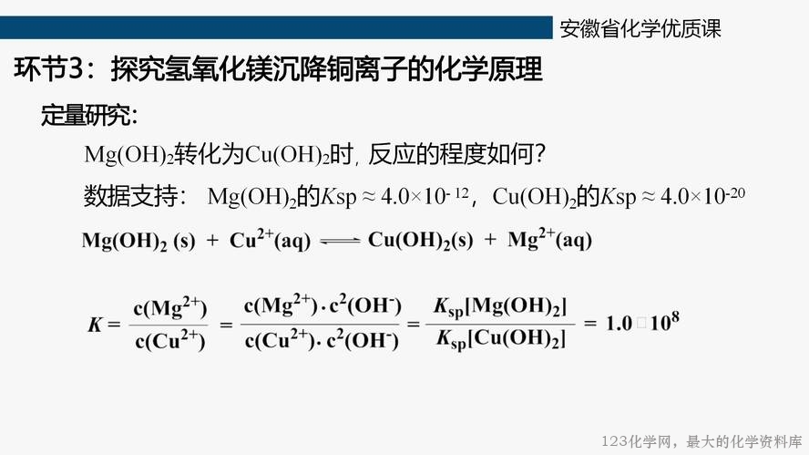 【教学设计+课件+视频】鲁科版选择性必修第1册第3章第3节《沉淀溶解平衡》第二课时《沉淀溶解平衡的调控》大单元教学蚌埠第一中学
