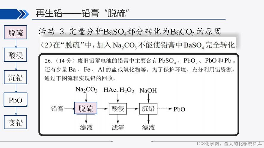 【视频+课件+教学设计】高中化学大单元教学优质课比赛资料《沉淀溶解平衡第三课时“铅”变万化·再生铅》