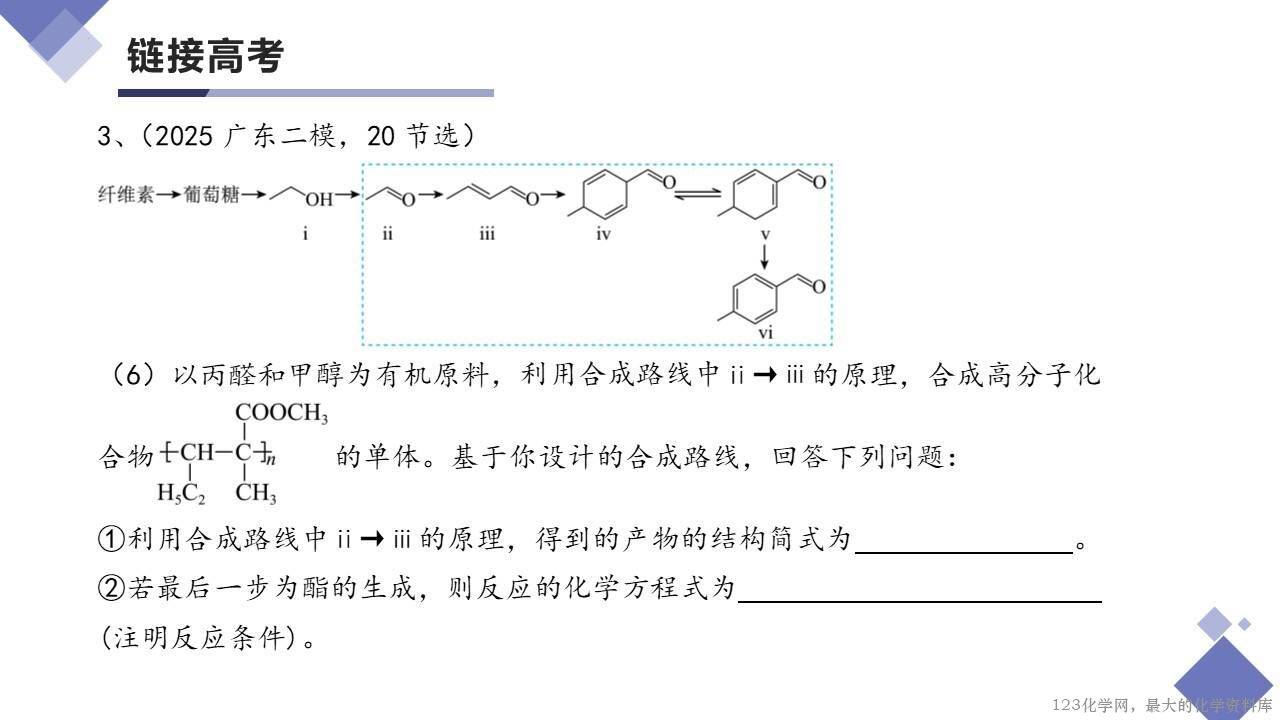 优质课公开课课件《2026届高三化学一轮总复习——有机合成路线的设计——以阿司匹林类药物的合成与发展为例》