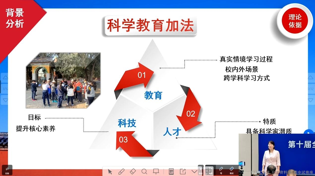 2024年全国第十届初中化学实验教学说课比赛7《探究汉白玉的组成、保护与修复——中国古建筑材料跨学科主题学习》