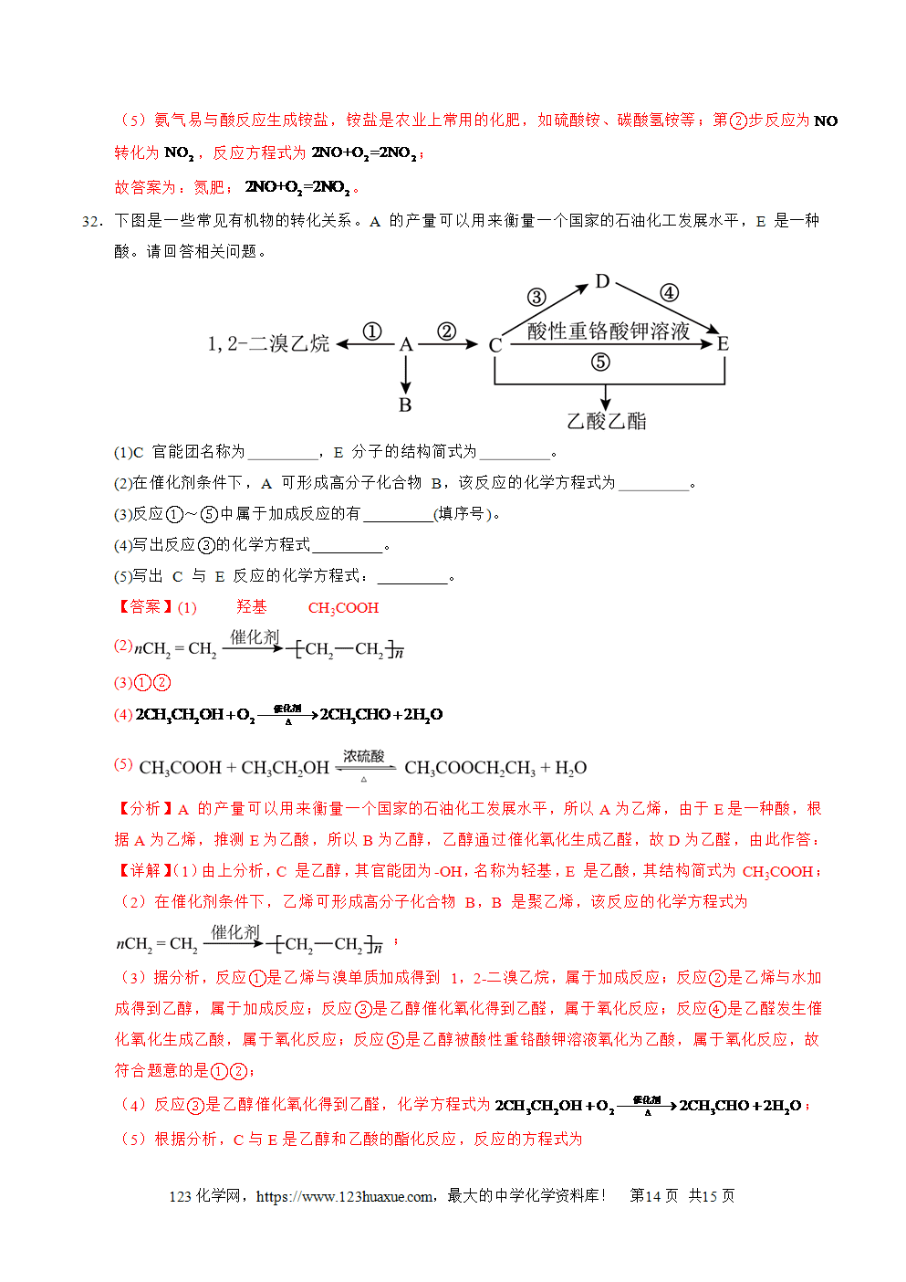 2025年7月云南省普通高中学业水平合格性考试化学仿真模拟卷03春季高考适用试卷含答案答题卡及解析