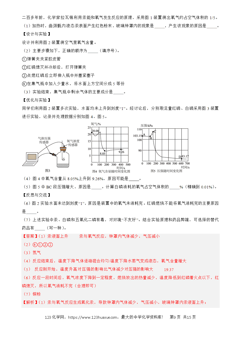 2022-2024三年中考化学真题分类汇编全国通用专题02 空气解析版