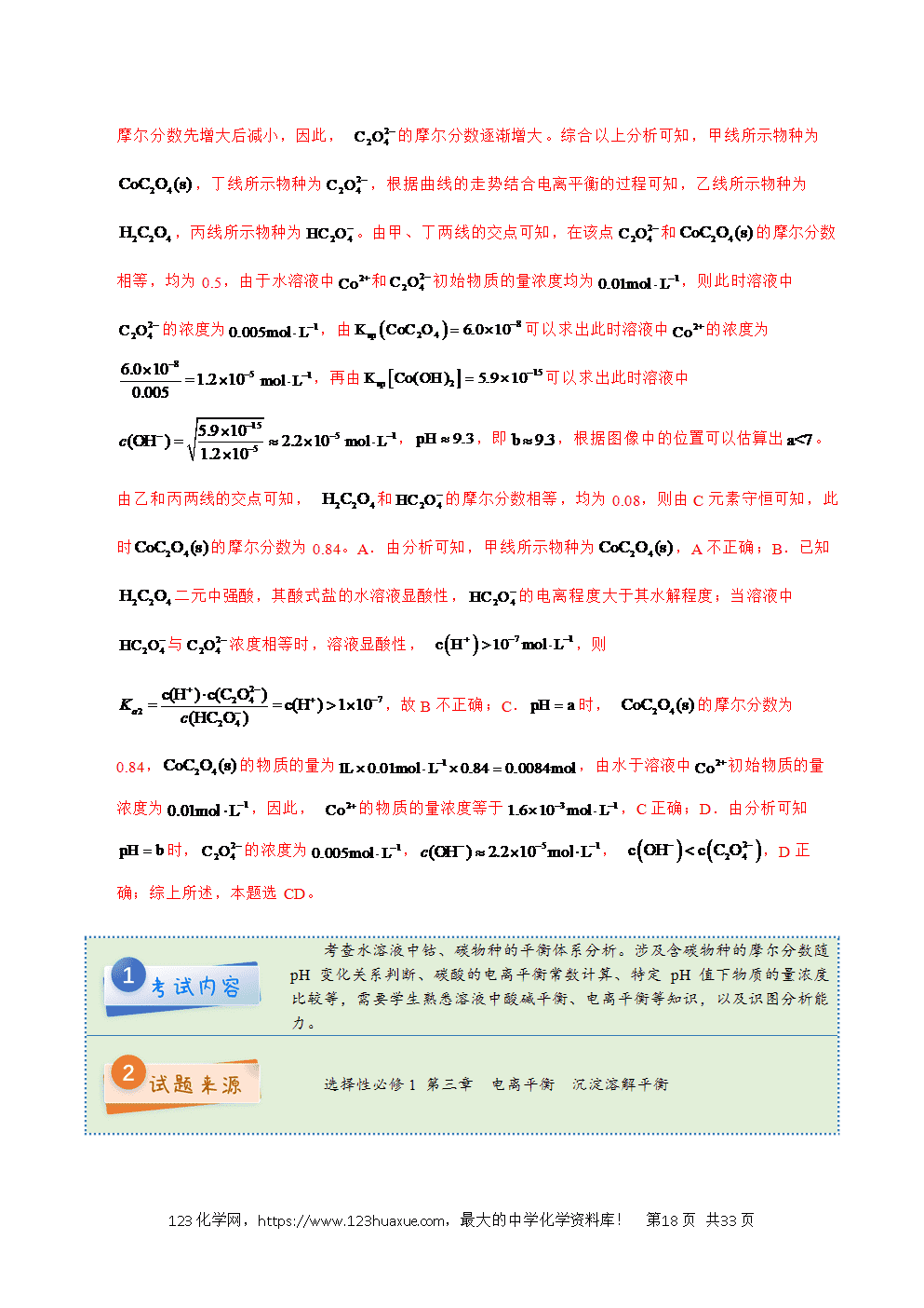 2025年高考化学试卷真题完全解读（山东卷）word文档可编辑