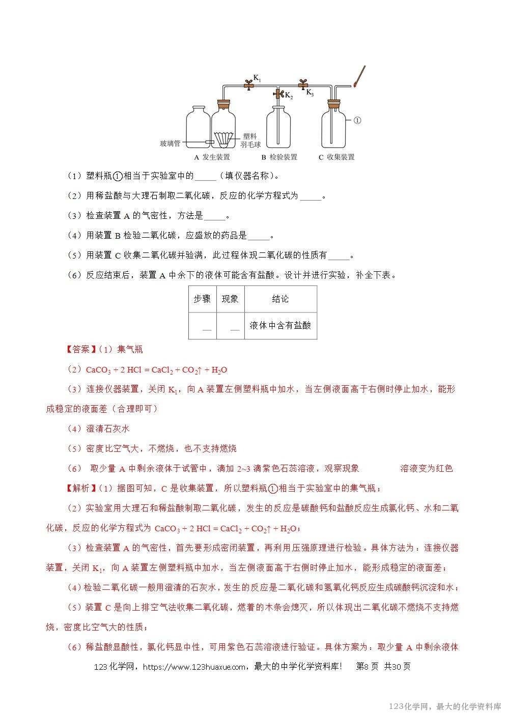 2024年中考化学试卷分类汇编专题15物质的鉴别、分离、除杂、提纯与共存问题解析版word版